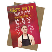 #917 BIRTHDAY VALENTINE CARD Friday Night Dinner Rude Funny Cheeky Greeting Card - Close to the Bone Greeting Cards