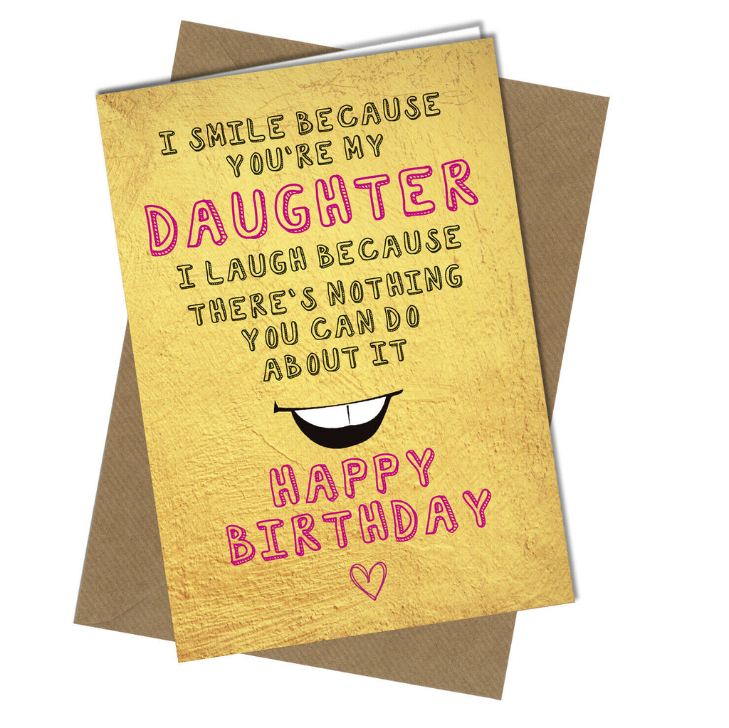 #980 BIRTHDAY CARD Funny Rude Sister Mum Dad Girlfriend Wife Friend Aunt Brother - Close to the Bone Greeting Cards