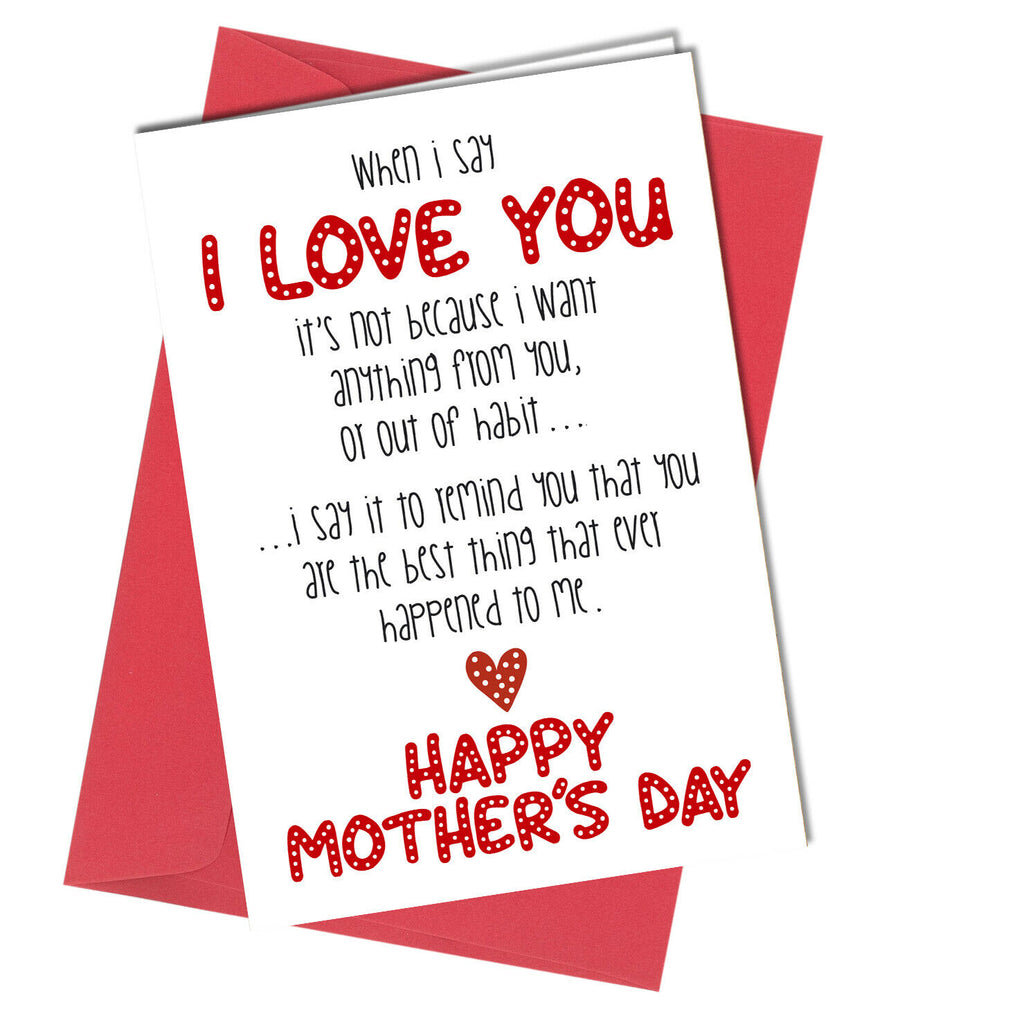 #997 ANNIVERSARY BIRTHDAY or MOTHERS DAY CARD Romantic Love Wife Husband Boyfriend - Close to the Bone Greeting Cards