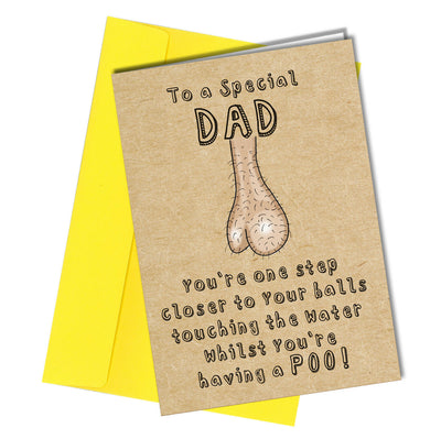 #1162 To A Special Dad - Close to the Bone Greeting Cards