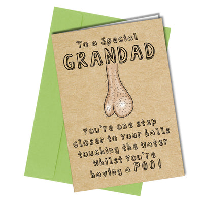 #1163 To A Special Grandad - Close to the Bone Greeting Cards