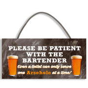 #1114 Be Patient - Close to the Bone Greeting Cards