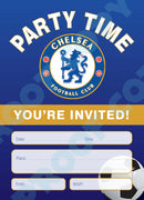 Chelsea Football Invitations