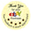 Ebay Etsy Amazon Thank You Round Stickers / Labels Top Quality 37mm (x35 labels) - Close to the Bone Greeting Cards