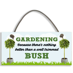 #1115 Well Trimmed Bush - Close to the Bone Greeting Cards