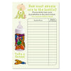 Guess how many Sweets in the Bottle Boy Girl Unisex Baby Shower Game 34 Players - Close to the Bone Greeting Cards