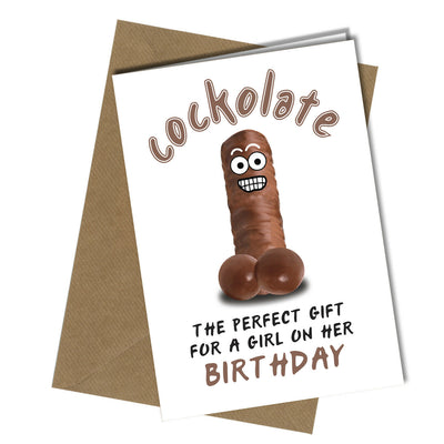 #1211 Cockolate - Close to the Bone Greeting Cards