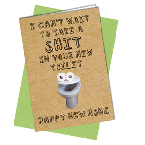 #1035 Happy New Home - Close to the Bone Greeting Cards