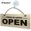 #1091 Open And  Closed Signs - Close to the Bone Greeting Cards