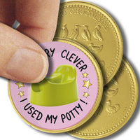 Potty Training Stickers Reward - School Nursery Teachers, Parents x 175 - 37mm - Close to the Bone Greeting Cards