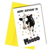 #1191 Happy Birthday To Moooo - Close to the Bone Greeting Cards