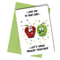 #1198 Mouldy Together - Close to the Bone Greeting Cards