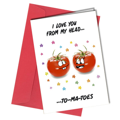 #1200 Head To-Ma-Toes - Close to the Bone Greeting Cards