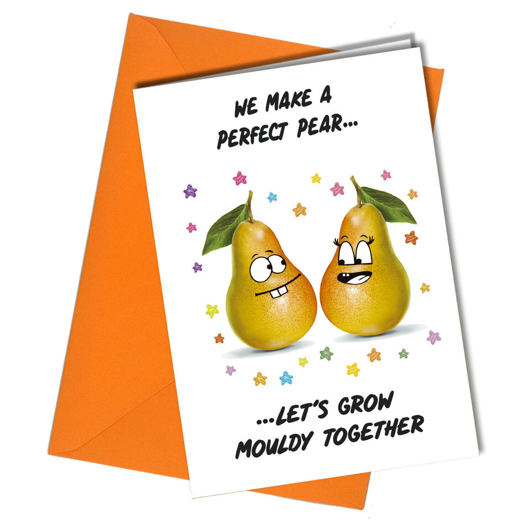 #1199 Perfect Pear - Close to the Bone Greeting Cards