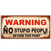 #1130 No Stupid People - Close to the Bone Greeting Cards