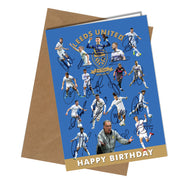 #1356 - Leeds United Champions - Close to the Bone Greeting Cards