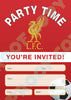 Liverpool Football Invitations
